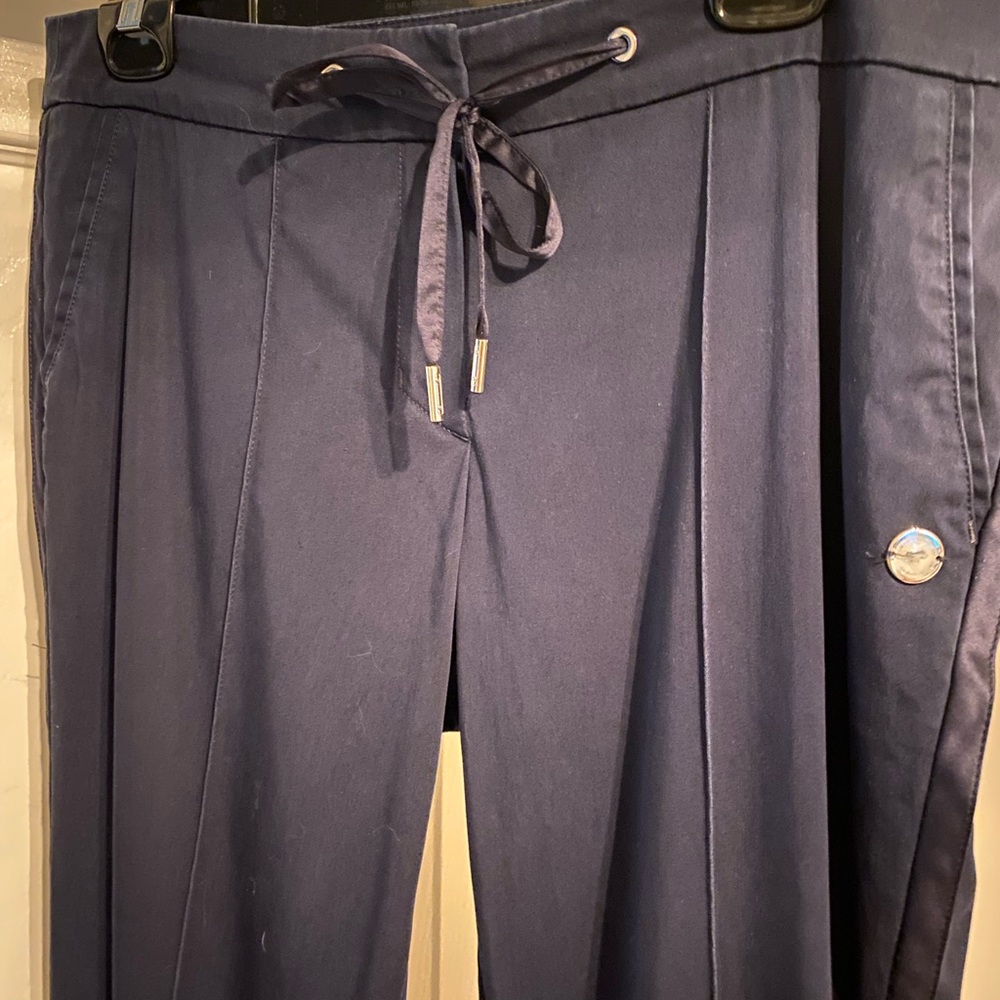 Women’s European Navy Pants with Satin band